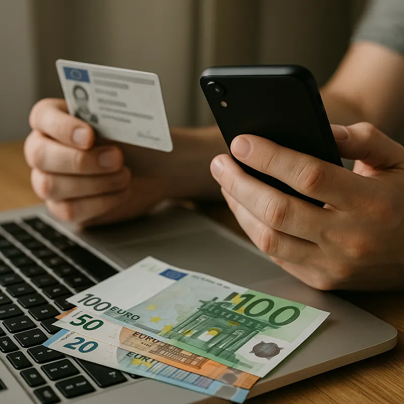 Kredit in 30 Min auf dem Konto trotz negativer Schufa
