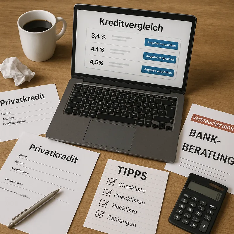 Kreditvergleich Privatkredit: 7 Fehler, die dich teuer zu stehen kommen